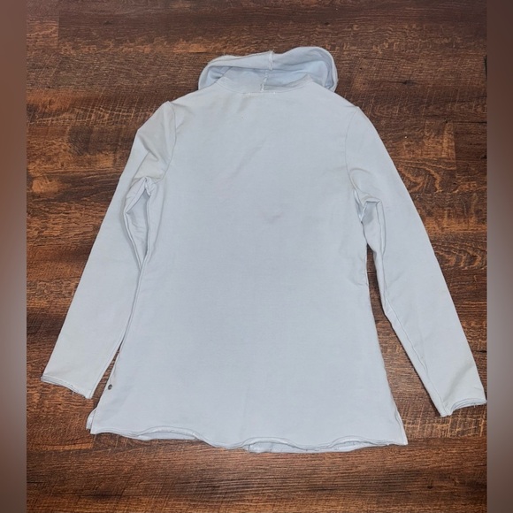 Neon Buddha Pull Over Long Sleeve Top Zipper Pocket Size XS Stretchy - Picture 4 of 5